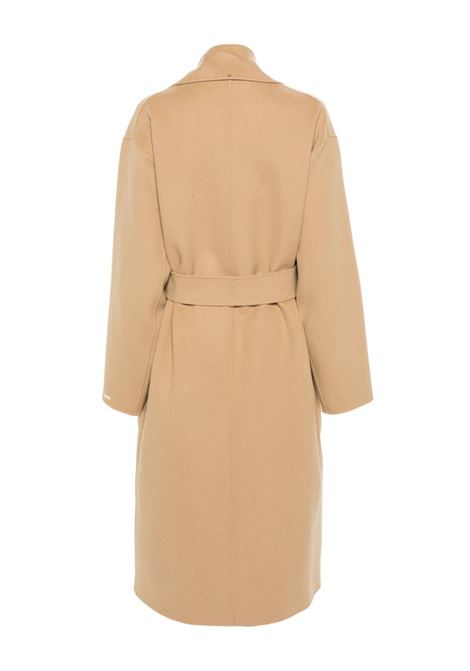 Cappotto con cintura in beige - donna MAXMARA SPORTMAX | 2412011021600016